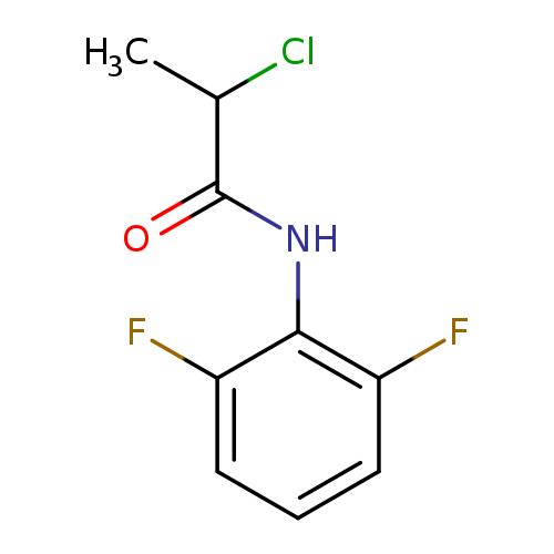 2-chloro-N-(2,6-difluorophenyl)propanamide