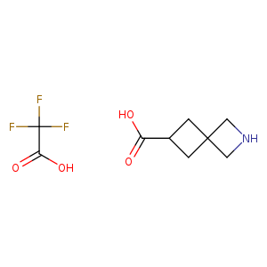 2,2,2-Trifluoroacetic acid compound with 2-azaspiro[3.3]heptane-6-carboxylic acid (1:1)