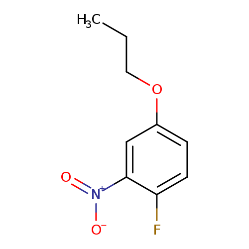 1-Fluoro-2-nitro-4-propoxybenzene