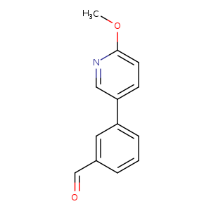 3-(6-Methoxypyridin-3-yl)benzaldehyde