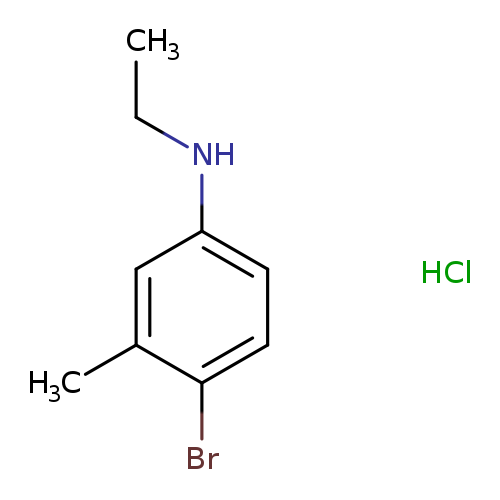 (4-bromo-3-methylphenyl)ethylamine hydrochloride