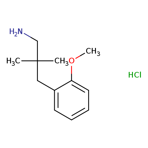 3-(2-Methoxyphenyl)-2,2-dimethylpropan-1-amine hydrochloride
