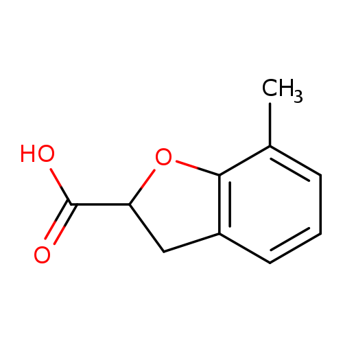 7-Methyl-2,3-dihydrobenzofuran-2-carboxylic acid