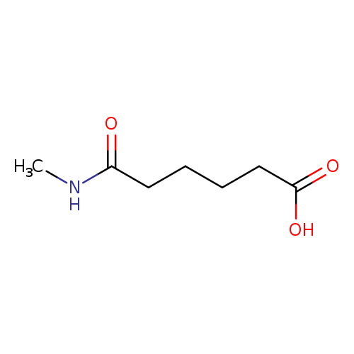 5-(methylcarbamoyl)pentanoic acid