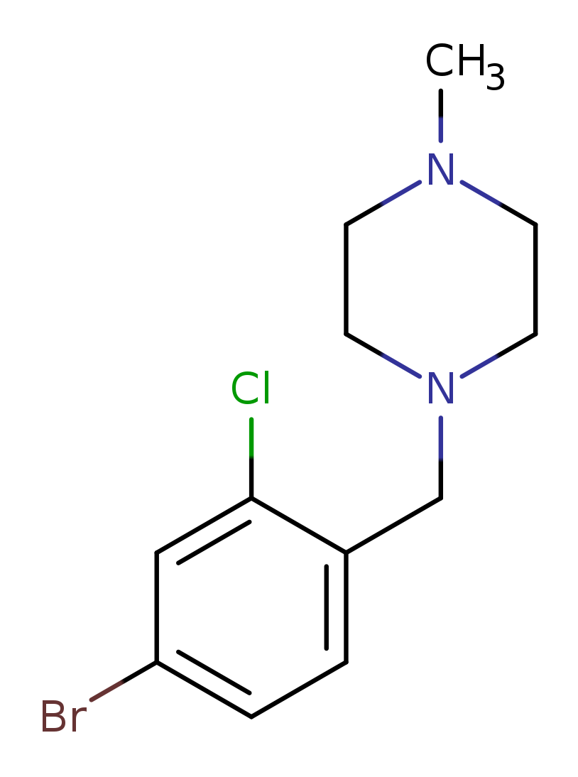 1-(4-Bromo-2-chlorobenzyl)-4-methylpiperazine