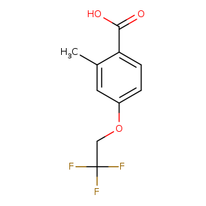 2-Methyl-4-(2,2,2-trifluoroethoxy)benzoic acid