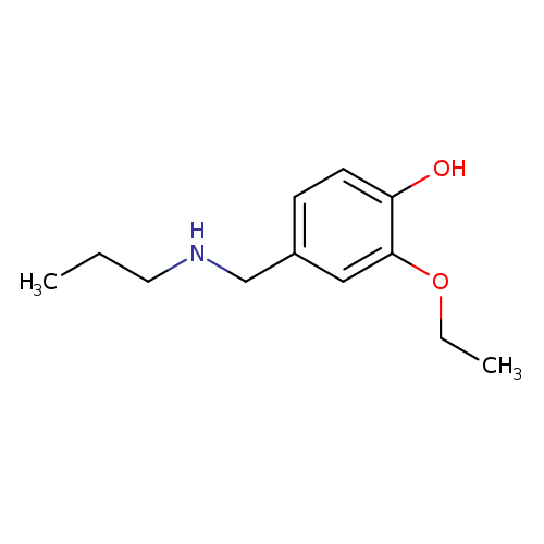 2-ethoxy-4-[(propylamino)methyl]phenol