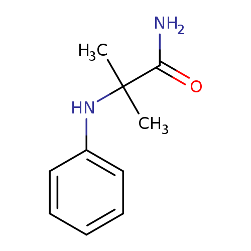 2-methyl-2-(phenylamino)propanamide