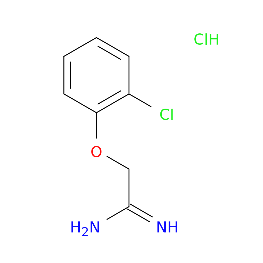2-(2-Chlorophenoxy)ethanimidamide, HCl