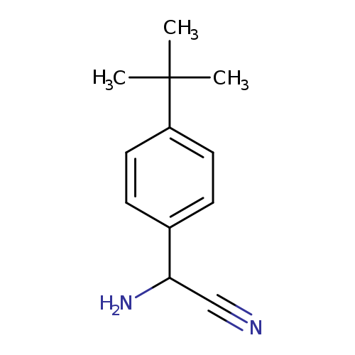 2-amino-2-(4-tert-butylphenyl)acetonitrile
