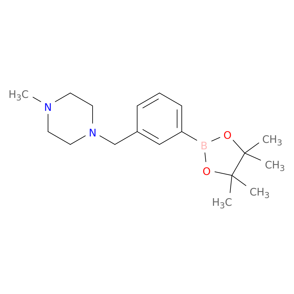 1-Methyl-4-(3-(4,4,5,5-tetramethyl-1,3,2-dioxaborolan-2-yl)benzyl)piperazine