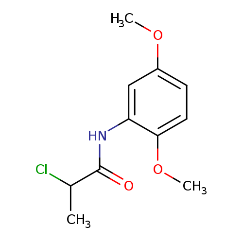 2-Chloro-n-(2,5-dimethoxyphenyl)propanamide