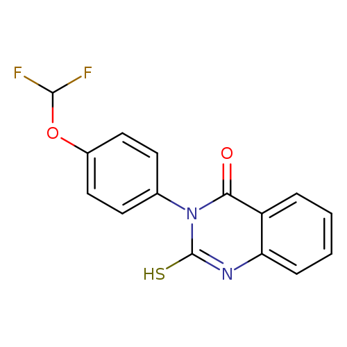 3-[4-(difluoromethoxy)phenyl]-2-sulfanyl-3,4-dihydroquinazolin-4-one