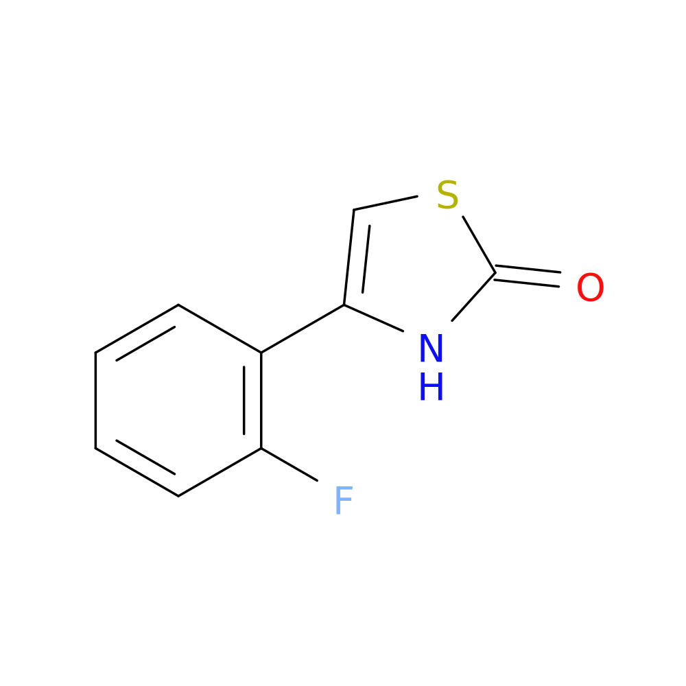 4-(2-fluorophenyl)-2,3-dihydro-1,3-thiazol-2-one