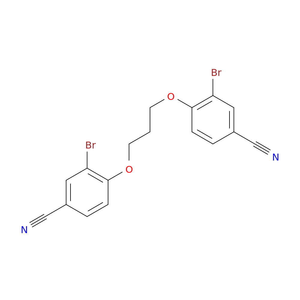 4,4'-TRIMETHYLENEBIS(OXY)BIS[3-BROMOBENZONITRILE]