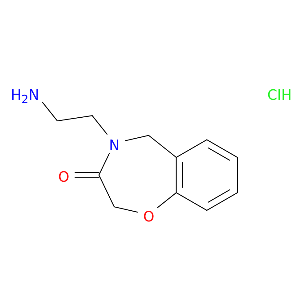 4-(2-Aminoethyl)-5H-1,4-benzoxazepin-3-one hydrochloride