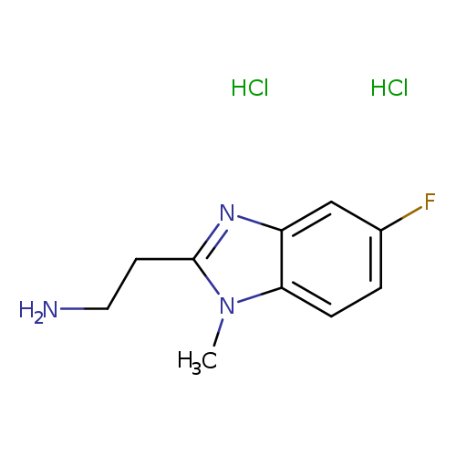 2-(5-Fluoro-1-methyl-1h-1,3-benzodiazol-2-yl)ethan-1-amine dihydrochloride