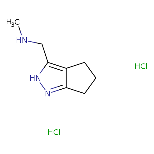 N-Methyl-1-(2,4,5,6-tetrahydrocyclopenta[c]pyrazol-3-yl)methanamine dihydrochloride