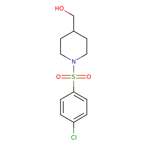 (1-[(4-Chlorophenyl)sulfonyl]-4-piperidinyl)methanol