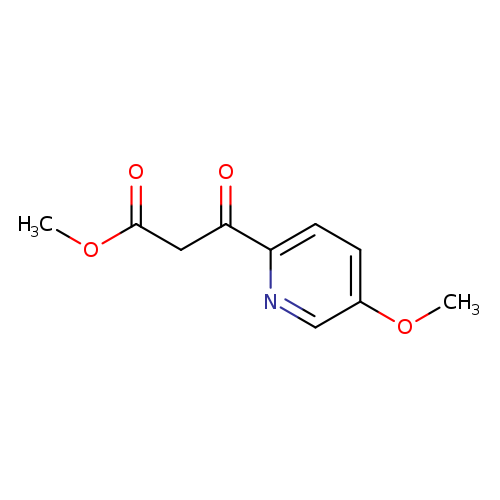 methyl3-(5-methoxypyridin-2-yl)-3-oxopropanoate