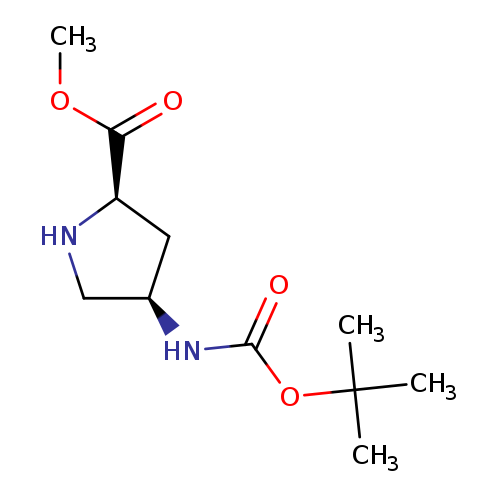 (2R,4R)-METHYL 4-((TERT-BUTOXYCARBONYL)AMINO)PYRROLIDINE-2-CARBOXYLATE