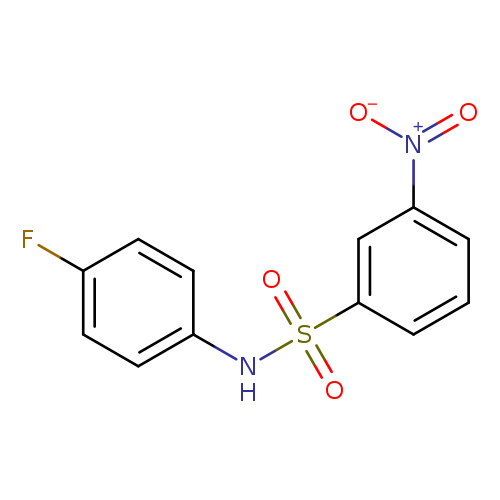 N-(4-Fluorophenyl)-3-nitrobenzenesulfonamide