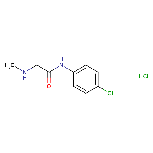 N-(4-Chlorophenyl)-2-(methylamino)acetamide, HCl