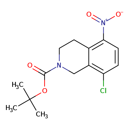 tert-butyl8-chloro-5-nitro-1,2,3,4-tetrahydroisoquinoline-2-carboxylate