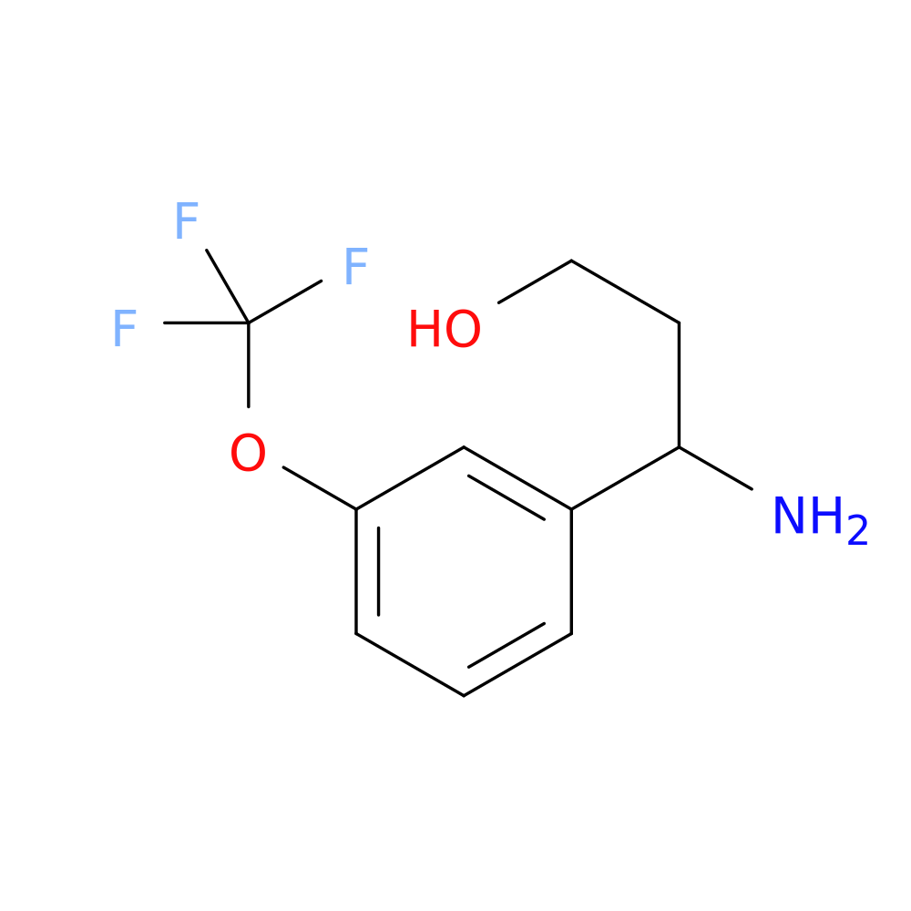 3-amino-3-[3-(trifluoromethoxy)phenyl]propan-1-ol