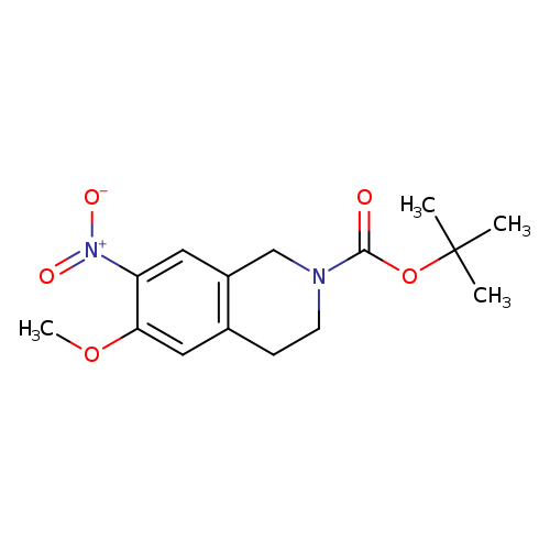 tert-Butyl 6-methoxy-7-nitro-1,2,3,4-tetrahydroisoquinoline-2-carboxylate