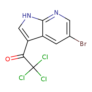 1-(5-Bromo-1H-pyrrolo[2,3-b]pyridin-3-yl)-2,2,2-trichloroethanone