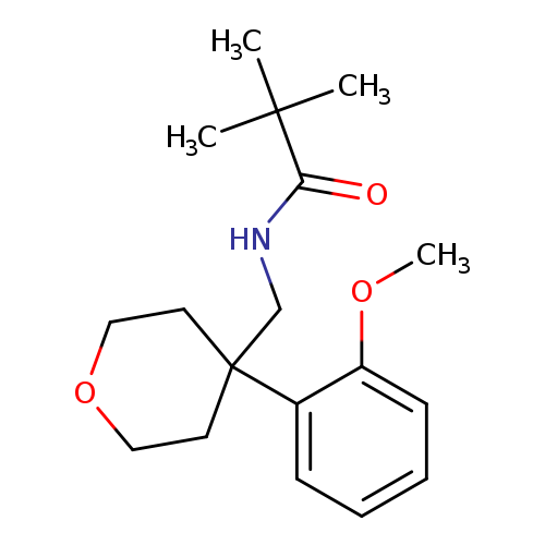 N-{[4-(2-methoxyphenyl)oxan-4-yl]methyl}-2,2-dimethylpropanamide
