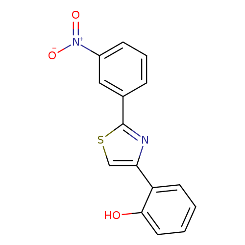 2-(3-Nitrophenyl)-4-(2-hydroxyphenyl)thiazole