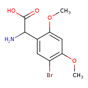 2-Amino-2-(5-bromo-2,4-dimethoxyphenyl)acetic acid