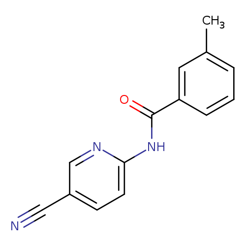 N-(5-cyanopyridin-2-yl)-3-methylbenzamide
