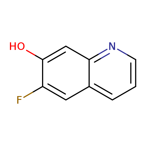 7-Quinolinol, 6-fluoro-
