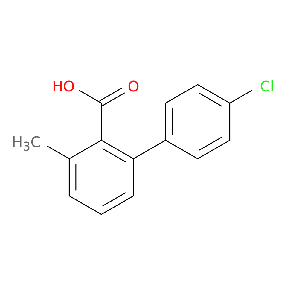 2-(4-Chlorophenyl)-6-methylbenzoic acid