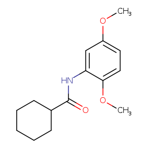 Cyclohexanecarboxamide, N-(2,5-dimethoxyphenyl)-