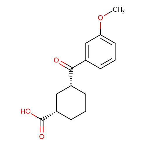 cis-3-(3-Methoxybenzoyl)cyclohexane-1-carboxylic acid