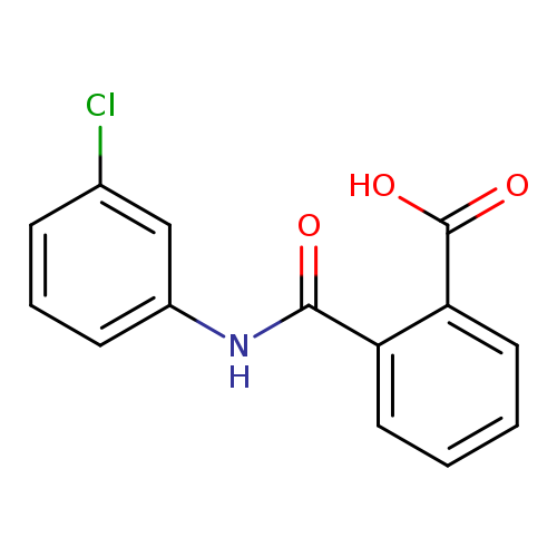 2-(3-Chlorophenylcarbamoyl)benzoic acid