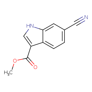 Methyl 6-cyano-1H-indole-3-carboxylate
