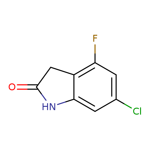 6-chloro-4-fluoro-1,3-dihydroindol-2-one