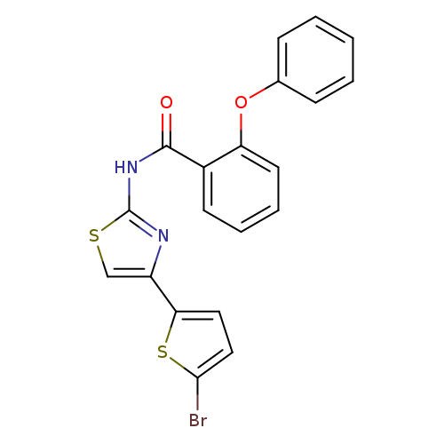 N-[4-(5-bromothiophen-2-yl)-1,3-thiazol-2-yl]-2-phenoxybenzamide