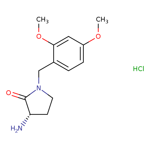 (S)-3-Amino-1-(2,4-dimethoxybenzyl) pyrrolidin-2-one hcl