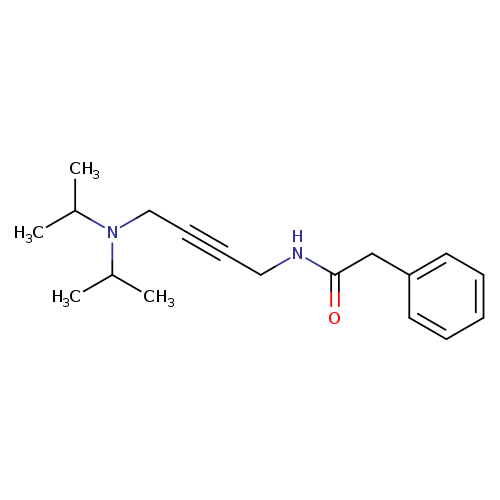 N-{4-[bis(propan-2-yl)amino]but-2-yn-1-yl}-2-phenylacetamide