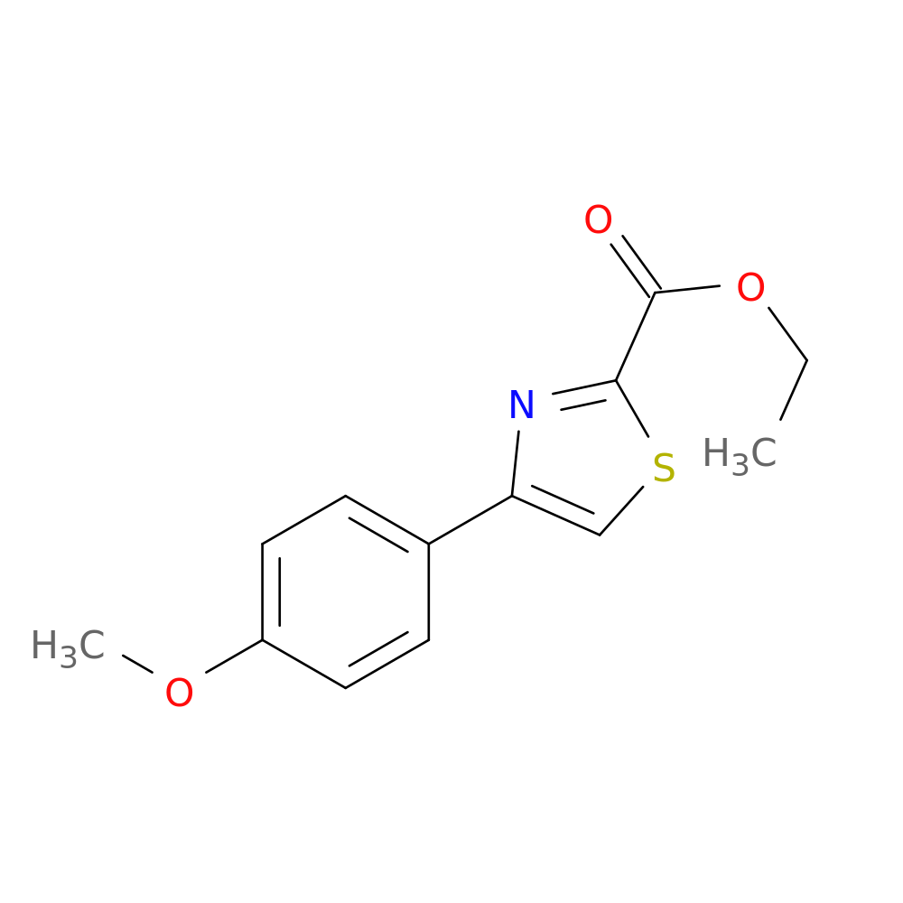 Ethyl 4-(4-methoxyphenyl)thiazole-2-carboxylate