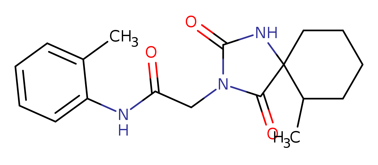 2-{6-methyl-2,4-dioxo-1,3-diazaspiro[4.5]decan-3-yl}-N-(2-methylphenyl)acetamide