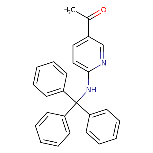 1-[6-(TRITYL-AMINO)-PYRIDIN-3-YL]-ETHANONE