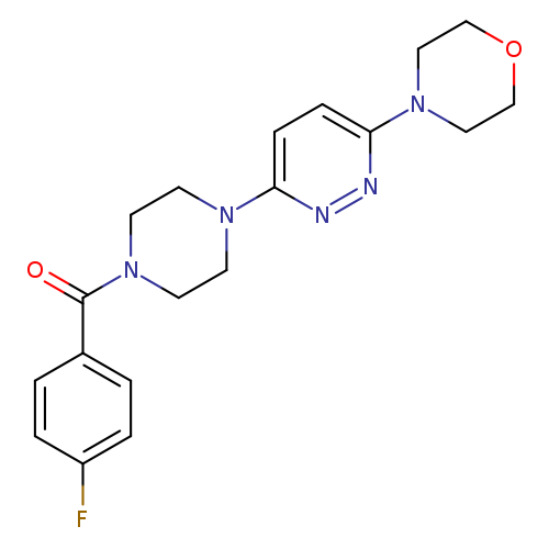 4-{6-[4-(4-fluorobenzoyl)piperazin-1-yl]pyridazin-3-yl}morpholine