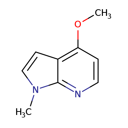 1H-Pyrrolo[2,3-b]pyridine, 4-methoxy-1-methyl-